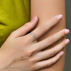 Moissanite Band – Kate