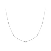 Moissanite Necklace – Elin