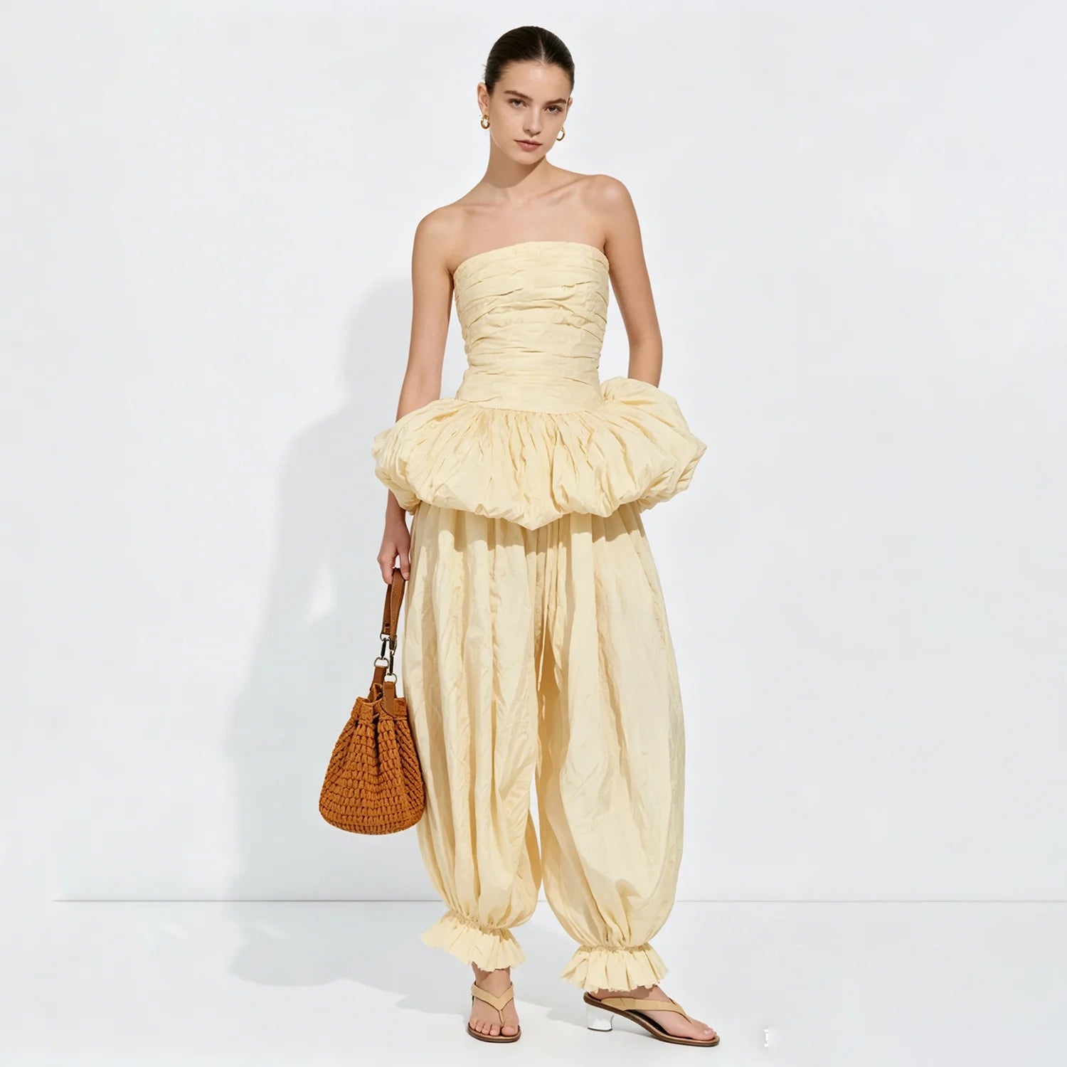 Isolde Tube Top & Balloon Pants Set