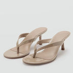 Delphine Clip-Toe Slide Sandal