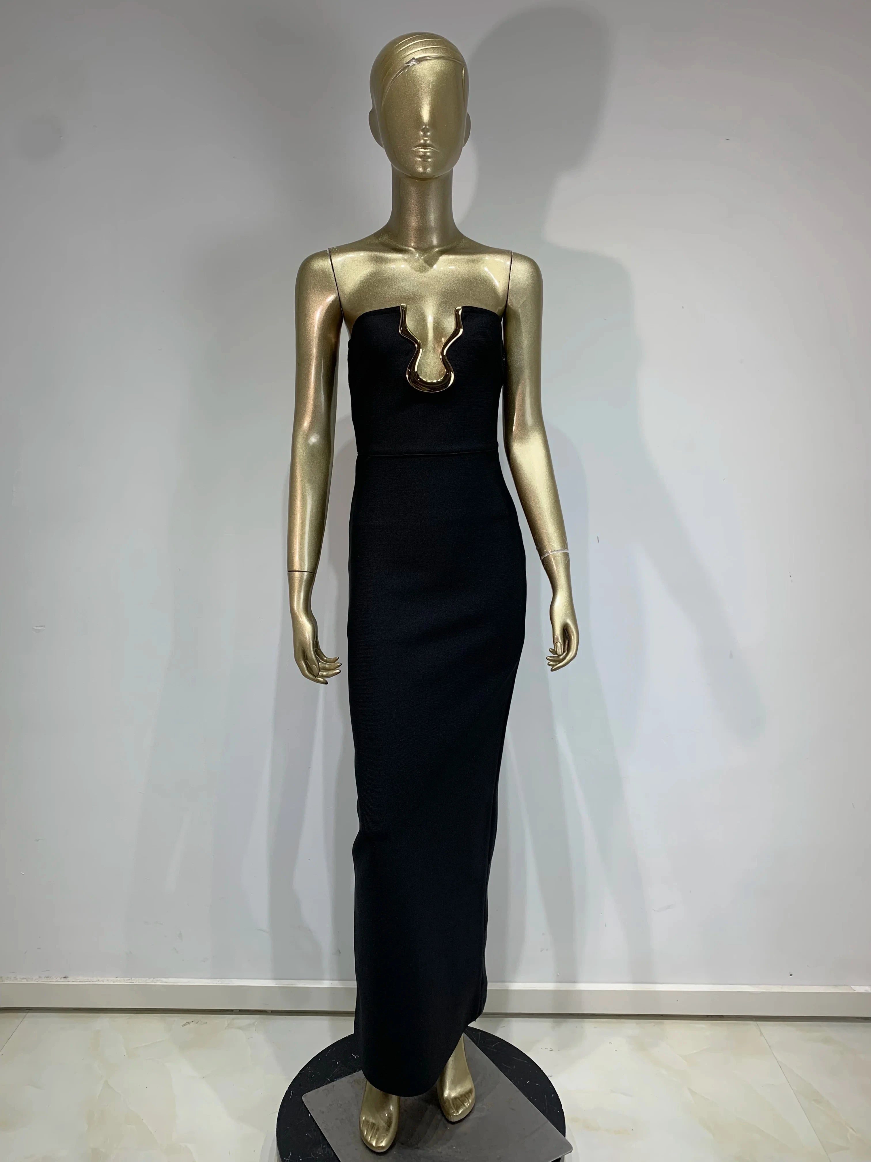 Perpetua Strapless Bandage Maxi Dress