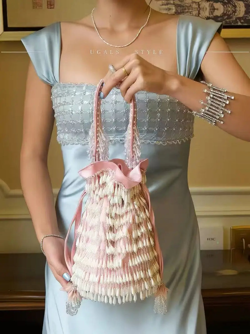 Pearl Tassel Hobo Bag – Lira