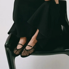 Buckle-Strap Mesh Flat – Dara