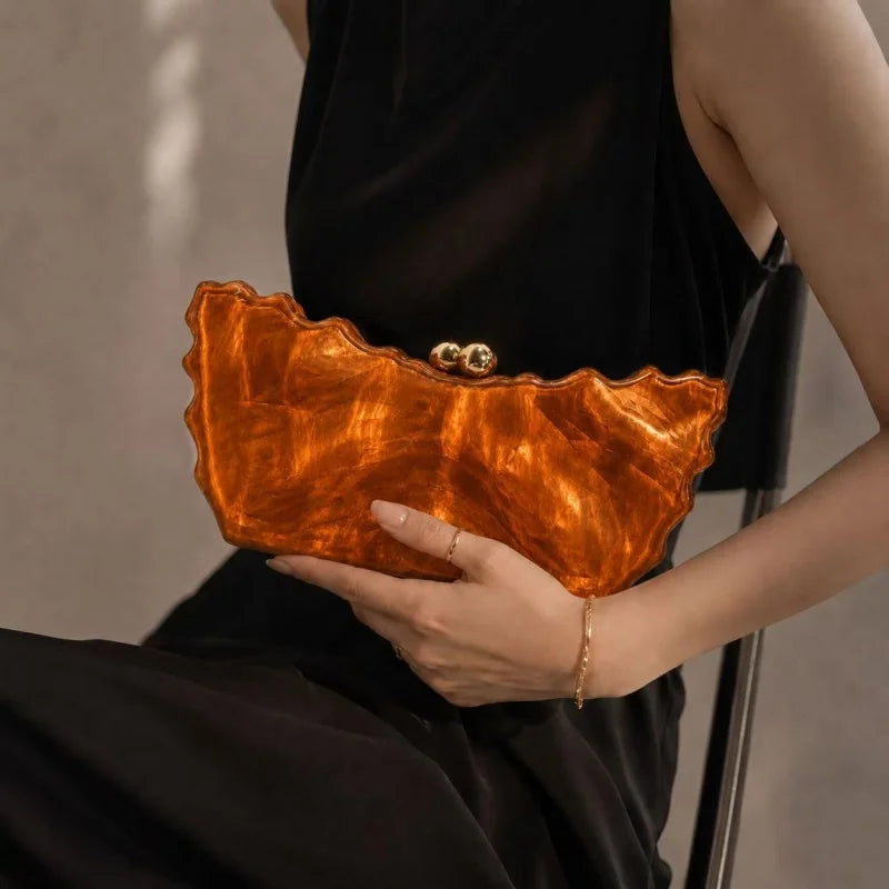 Fenwick Marbled Bowl Clutch