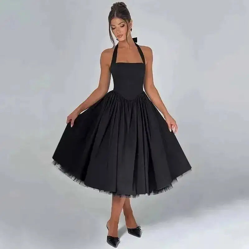Halter Wrap Mini Dress – Eira