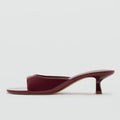 Aurelie Leather Slide Sandal
