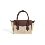 Everleigh Woven Leather Shoulder Bag