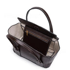 Liora Thread-Stitched Commuting Crossbody