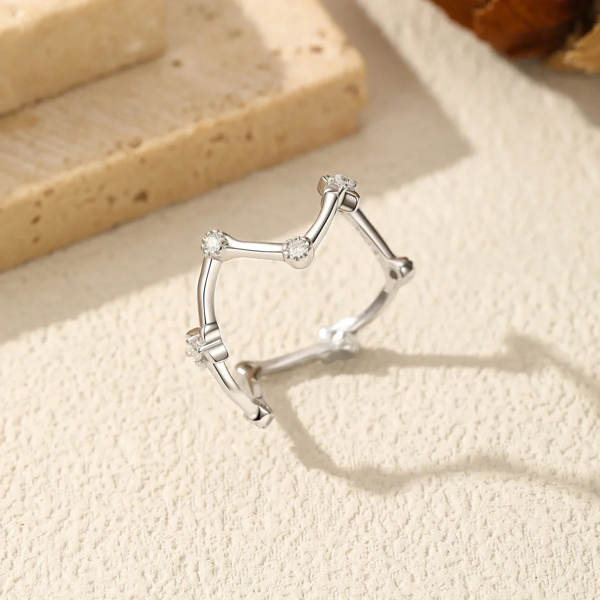 Moissanite Branch Ring – Jena