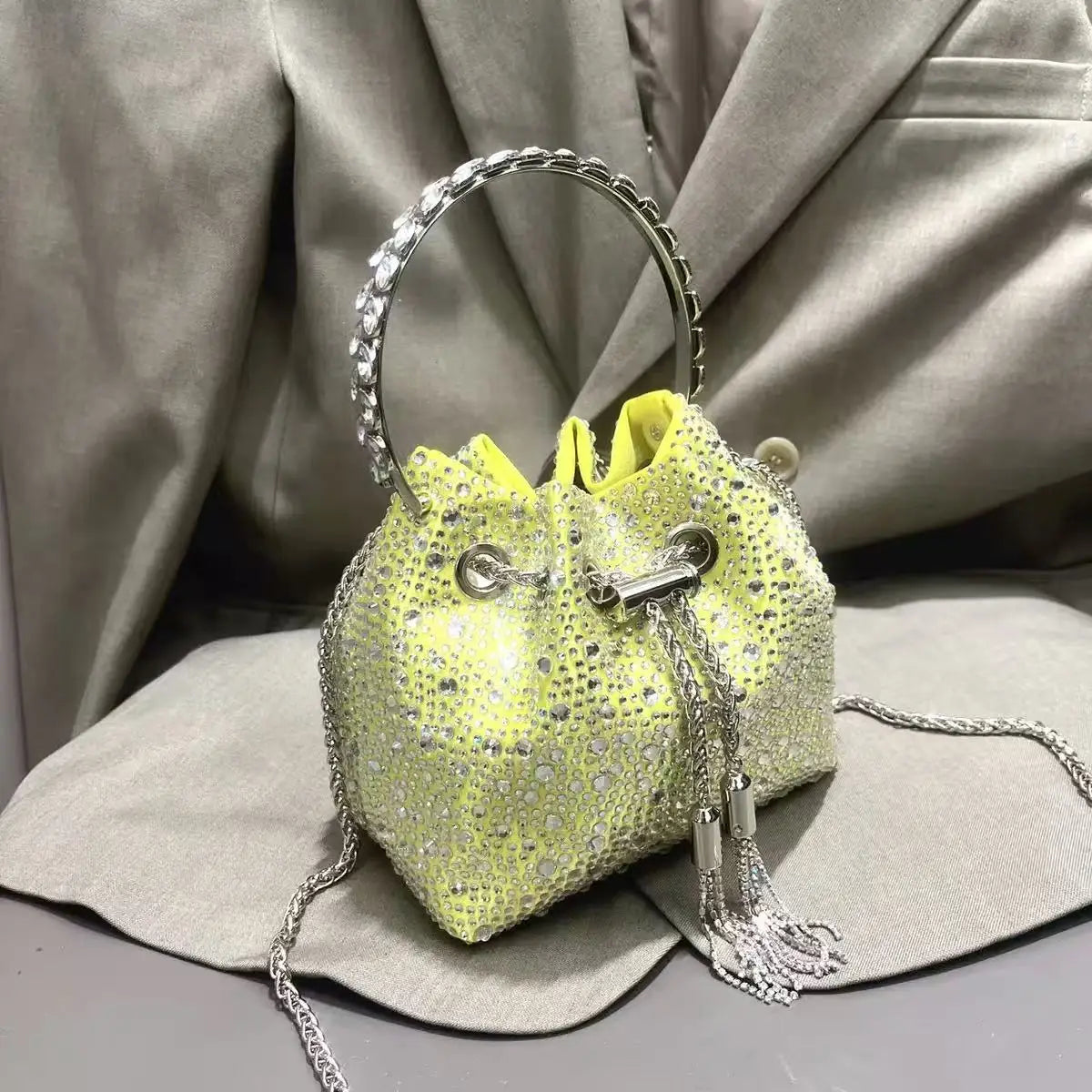 Rhinestone Clutch – Mara
