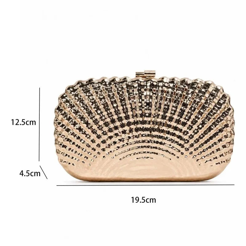 Emilia Oval Shell Clutch