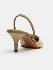 Embroidered Slingback – Bree