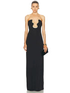 Gold-Trim Gown – Isadora