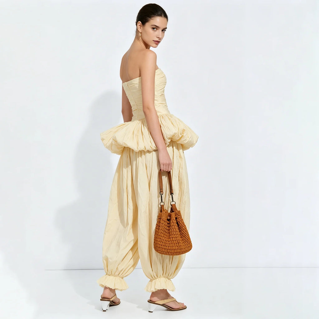 Isolde Tube Top & Balloon Pants Set