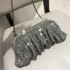 Rhinestone Fold Clutch – Maya