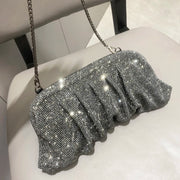 Rhinestone Fold Clutch – Maya