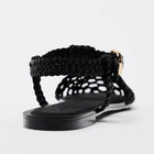 Woven Roman Sandal – Cara