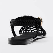 Woven Roman Sandal – Cara