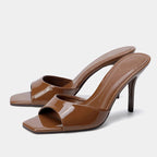 Corinne Patent Leather Mule