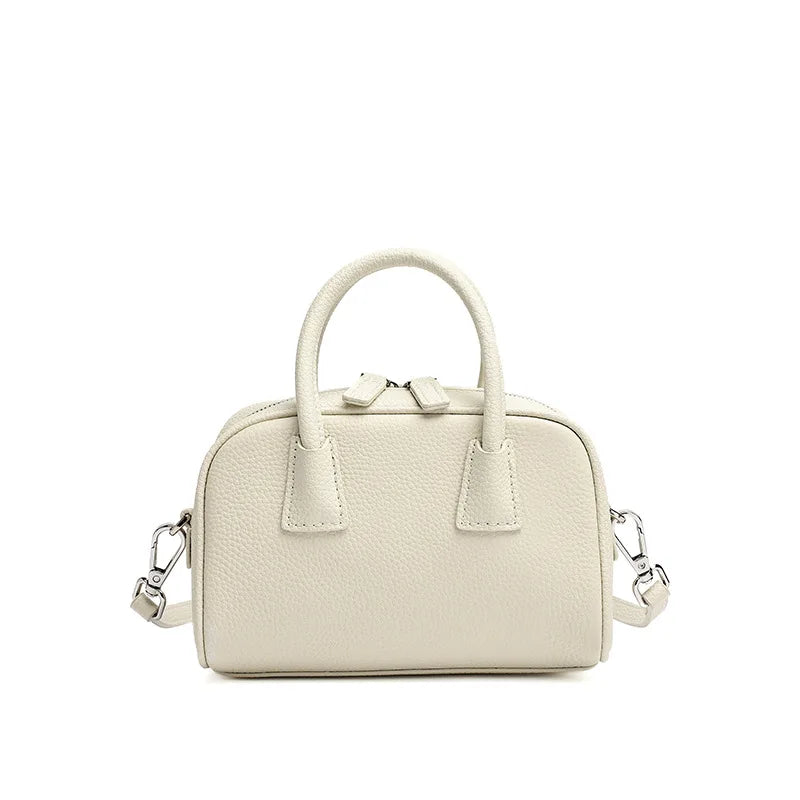 Genevra Leather Crossbody Pillow Bag