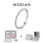 Moissanite Band – Kate