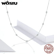 Moissanite Necklace – Elin