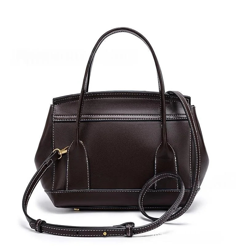 Liora Thread-Stitched Commuting Crossbody