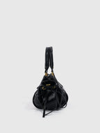 Lennox Rivet Wax Leather Crossbody Tote