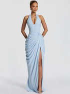 Deep-V Maxi Dress – Calla