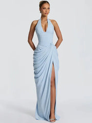 Deep-V Maxi Dress – Calla