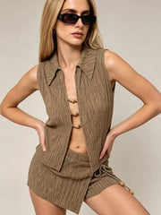 Vest & Skort Set – Bianca