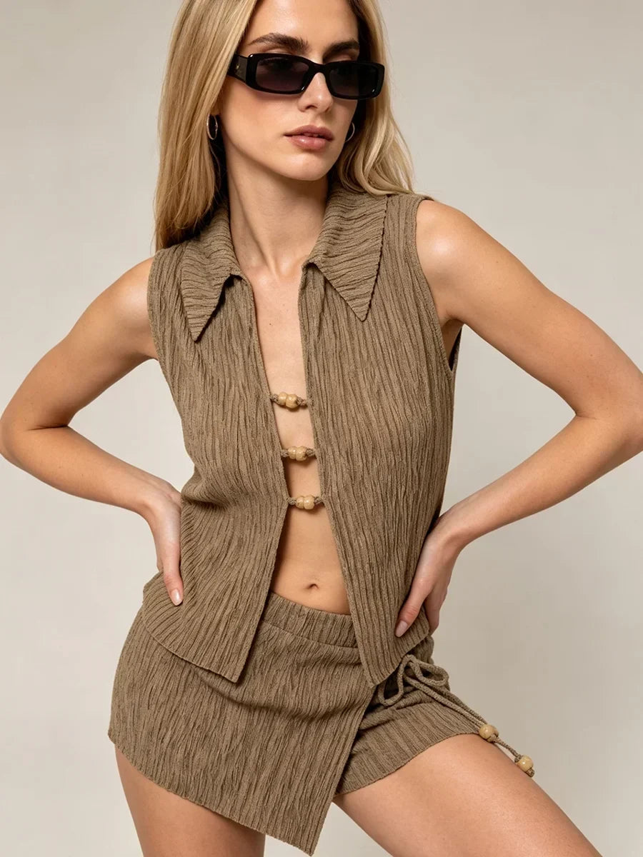Vest & Skort Set – Bianca