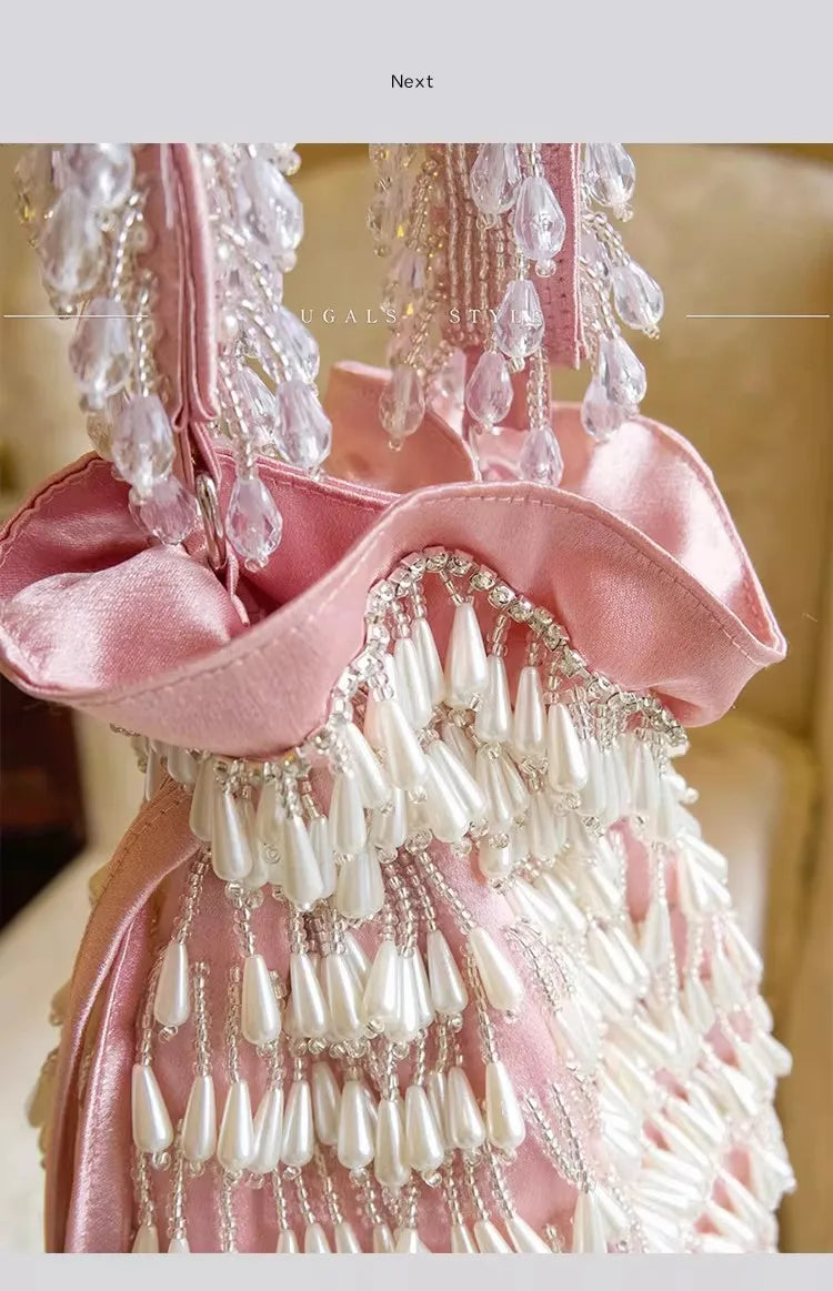 Pearl Tassel Hobo Bag – Lira