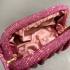 Rhinestone Fold Clutch – Maya