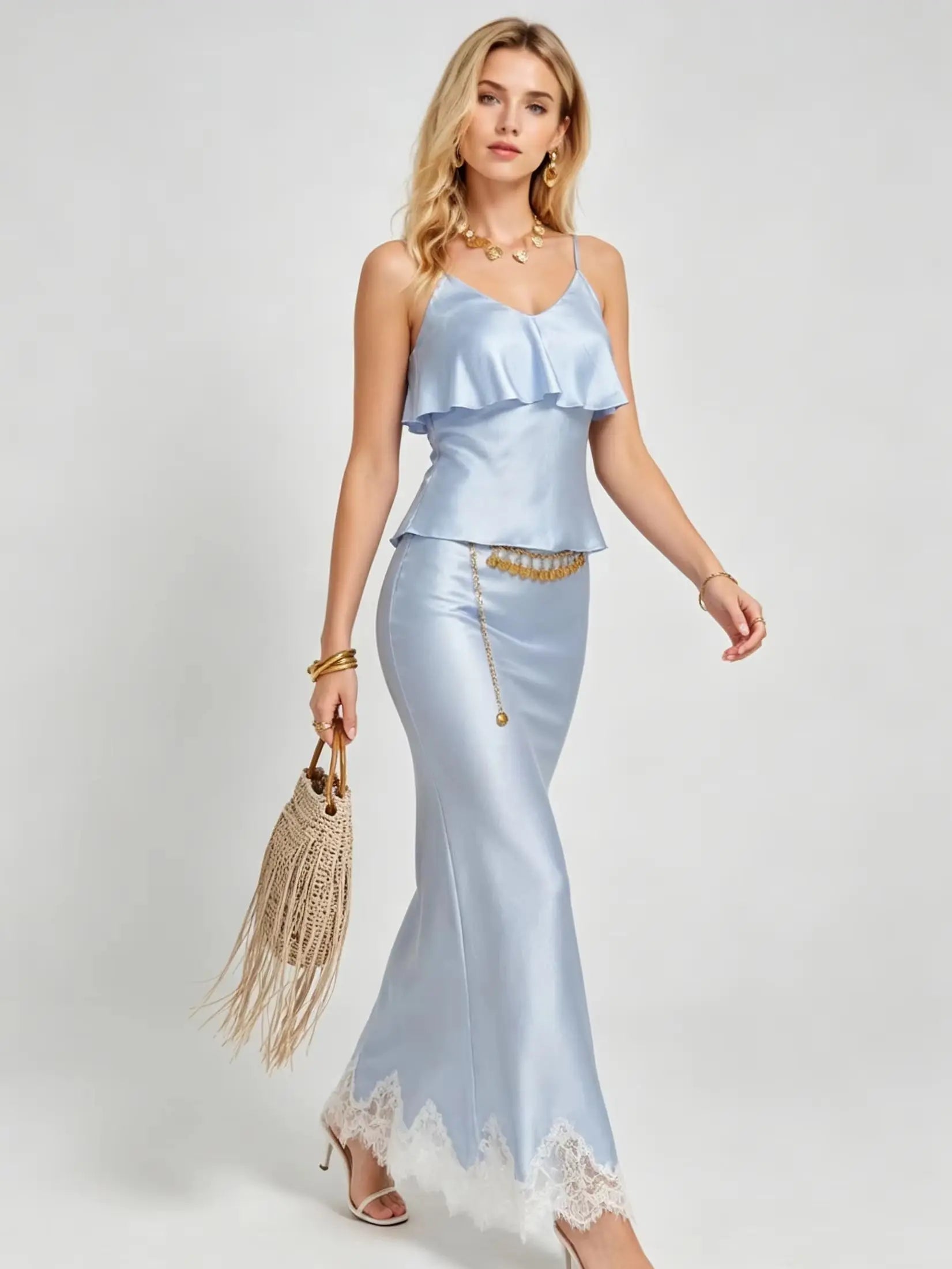 Ivanna Cami & Maxi Skirt Set