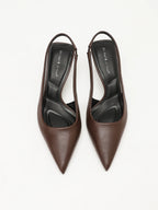 Cordelia Geometric Slingback Heel