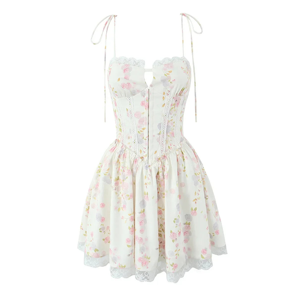 Lace Sling Mini Dress – Ella
