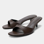 Josephine Leather Mule Sandal