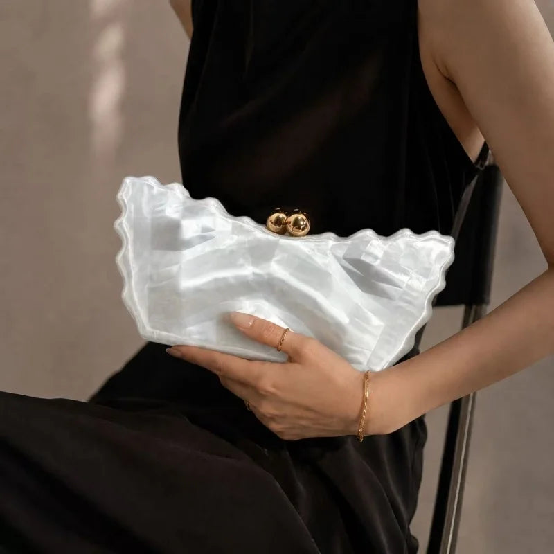 Fenwick Marbled Bowl Clutch