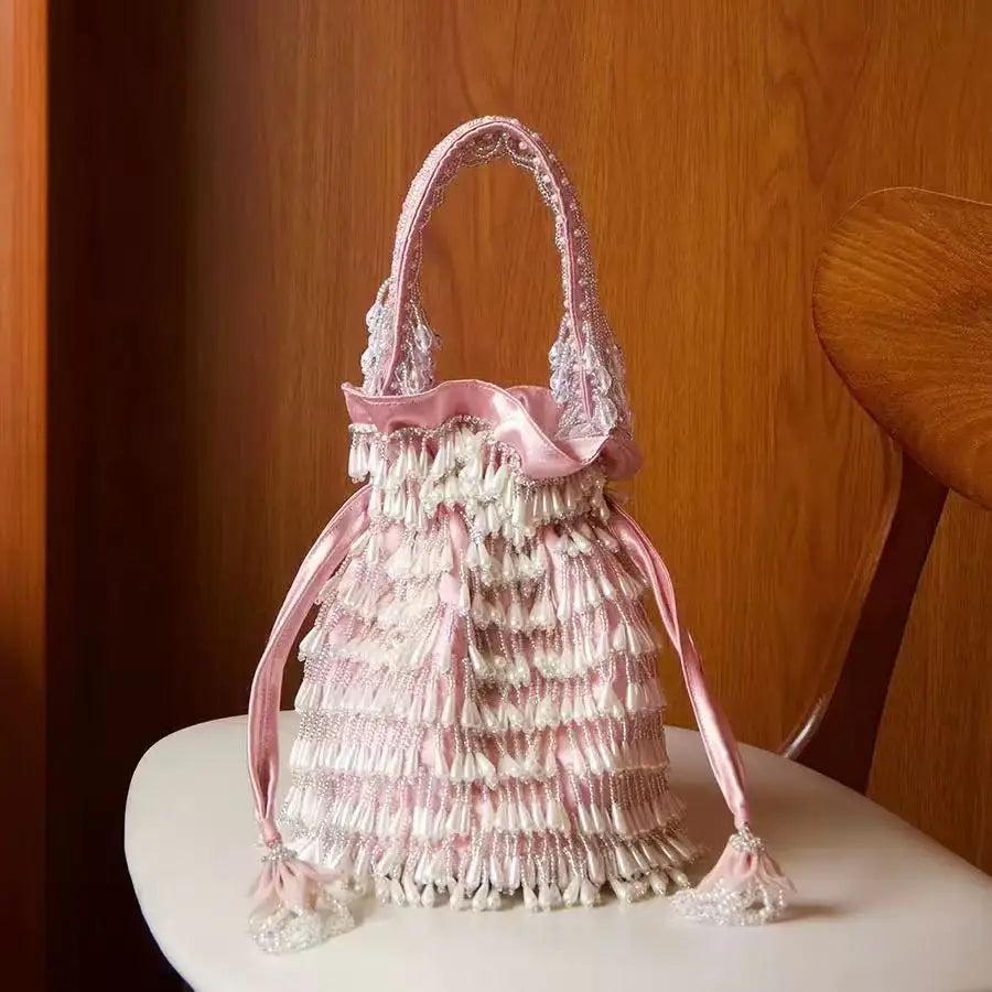 Pearl Tassel Hobo Bag – Lira