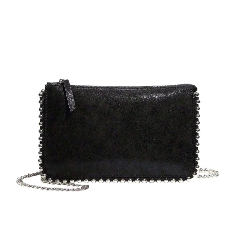 Elodie Rivet Chain Underarm Bag