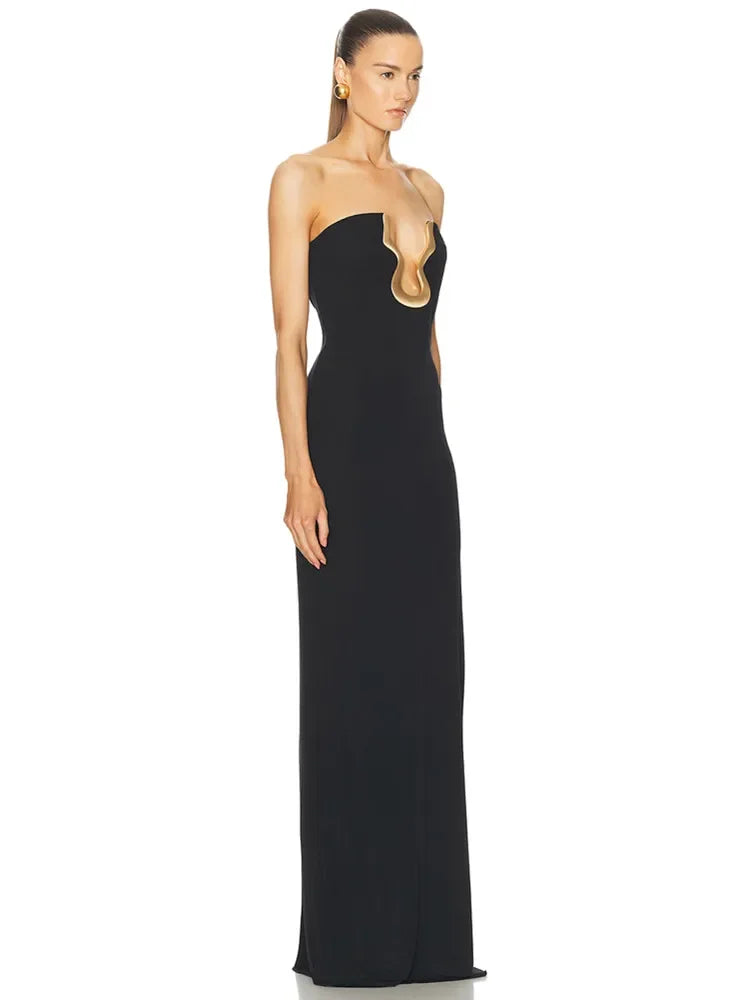 Perpetua Strapless Bandage Maxi Dress