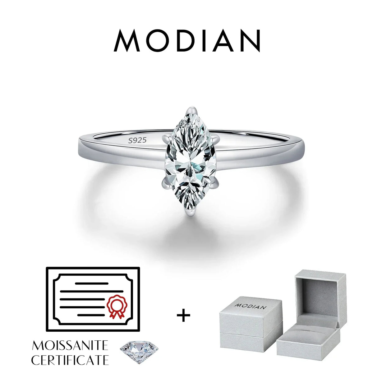 Marquise Moissanite – Kela