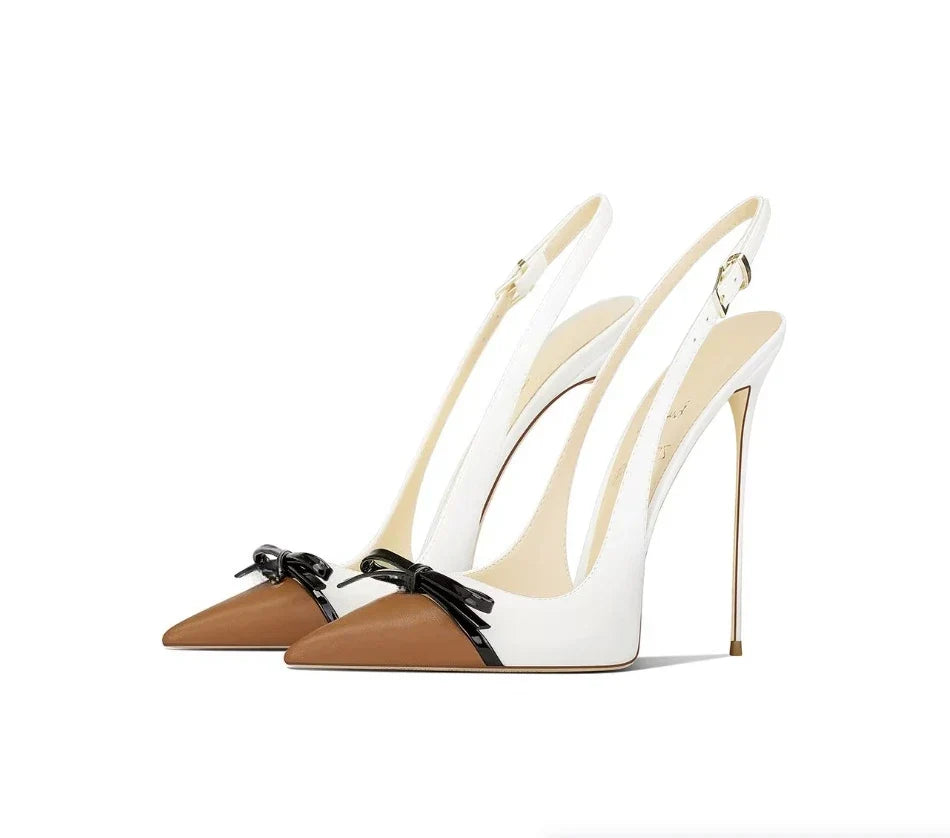 Bow Pointed Stiletto – Greta