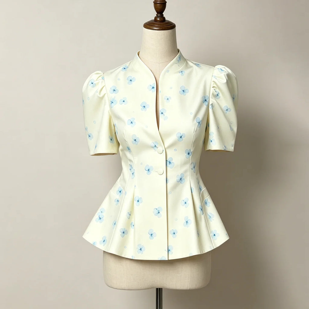 Briar Floral Peplum Blouse