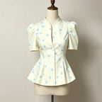 Briar Floral Peplum Blouse