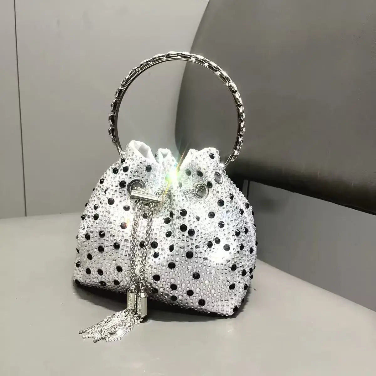 Rhinestone Clutch – Mara