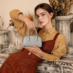 Genevra Leather Crossbody Pillow Bag